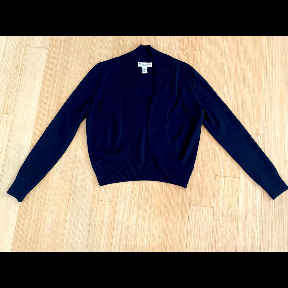 Doncaster Signature Navy Cardigan